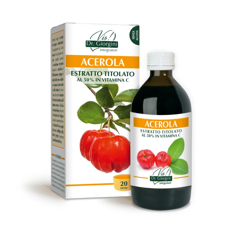 acerola titrated extract 200 ml non-alcoholic liquid