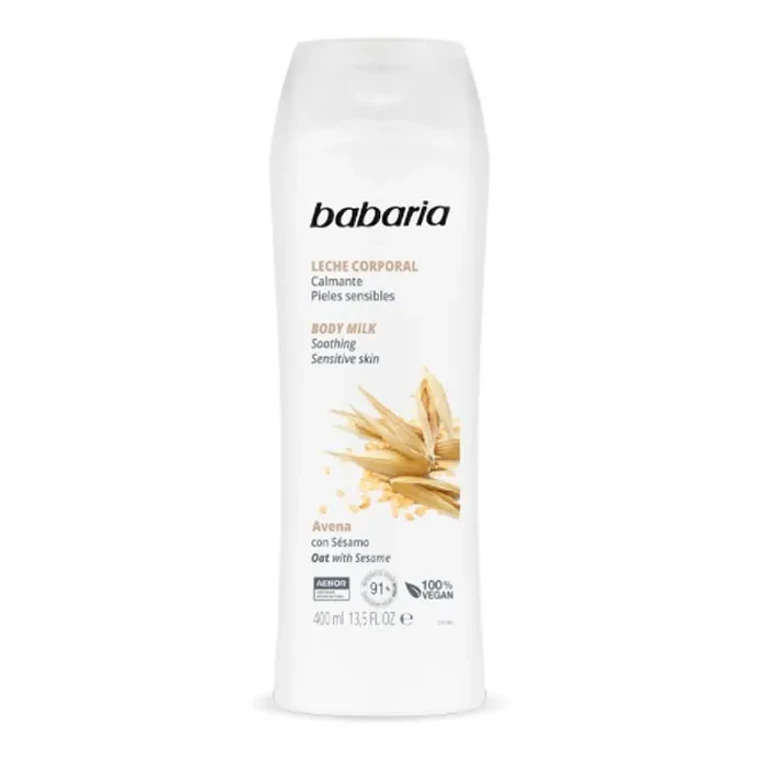 oat and sesame oil body milk normal skin 400 ml
