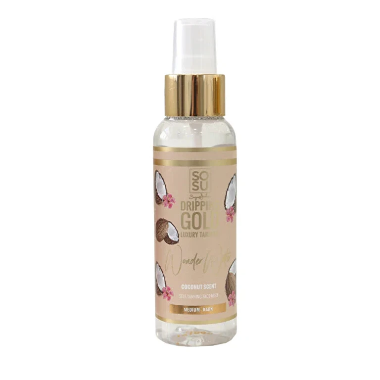Wonder Water Coconut Face Tanning Spray Medium Dark 100ml