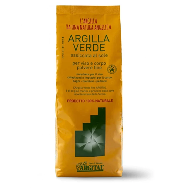 Sun dried green clay 1kg