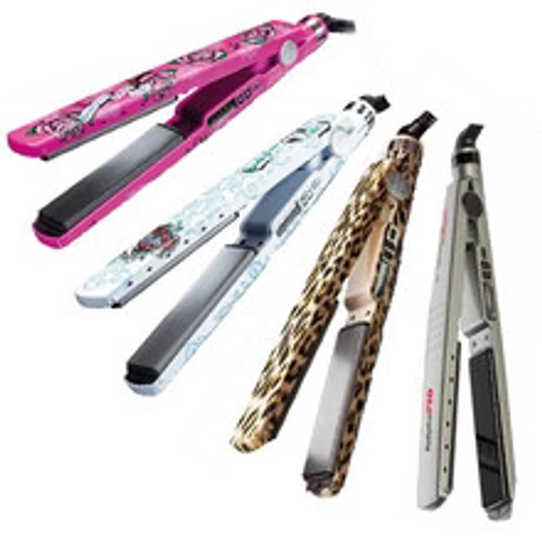 Professional hair straightener 27 mm gray