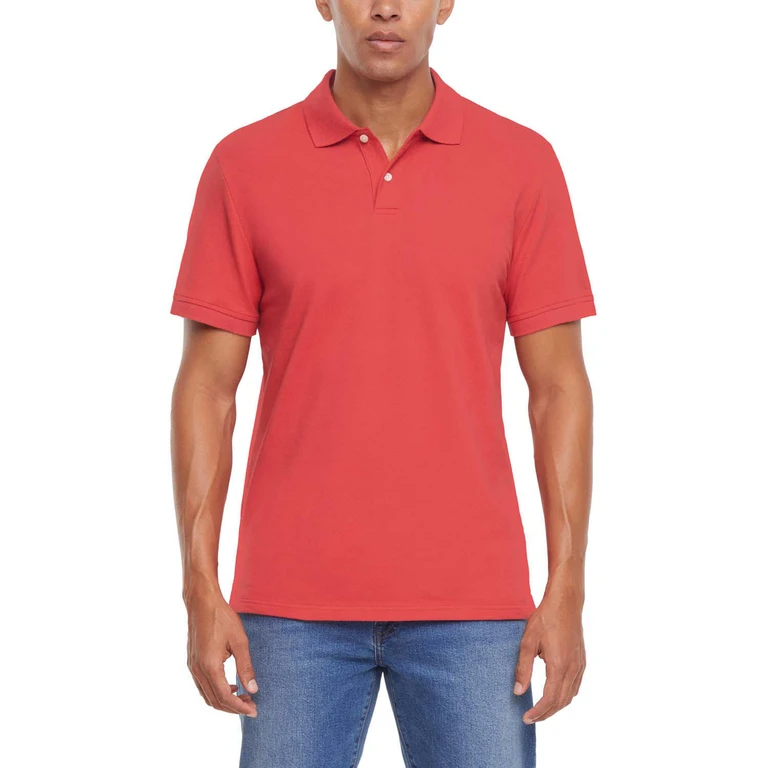 Pique Polo Red XS:- Red, XS