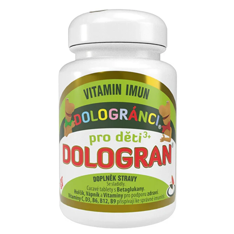 Dologranci für Kinder 3+ Vitamin Imun 60 Tabletten