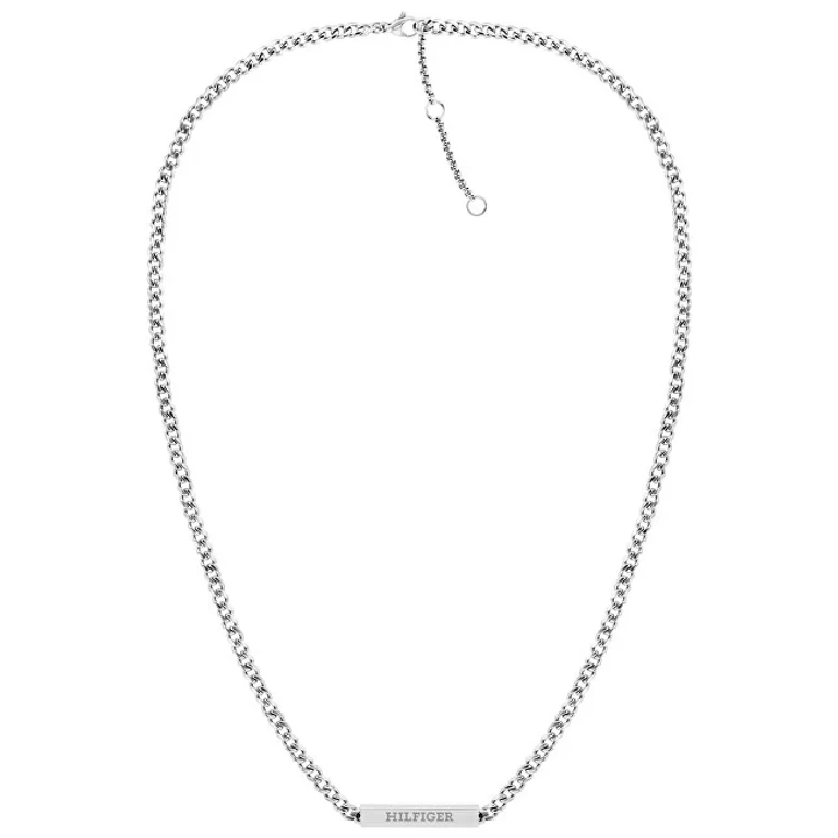 Minimalist Layered Steel Necklace 2780847