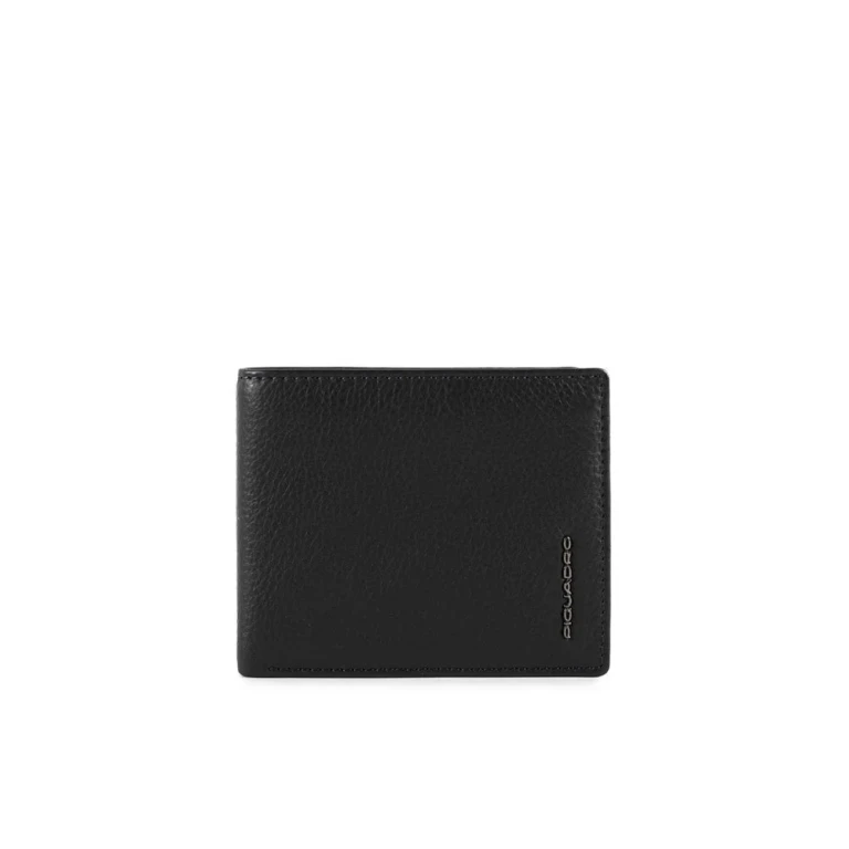 , leather wallet, blue, for men