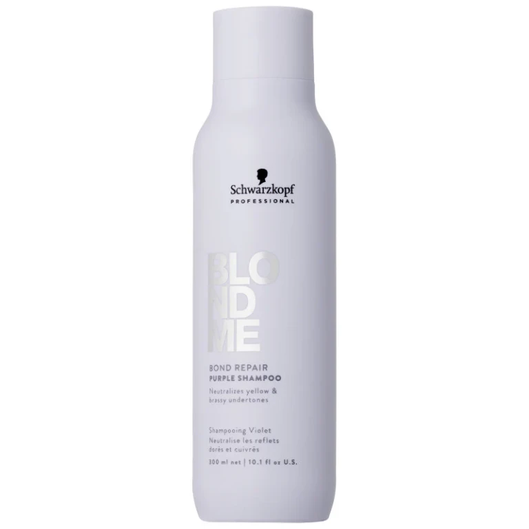 Professional Blondme Bond Repair Purple Shampoo for Blonde Hair 300ml