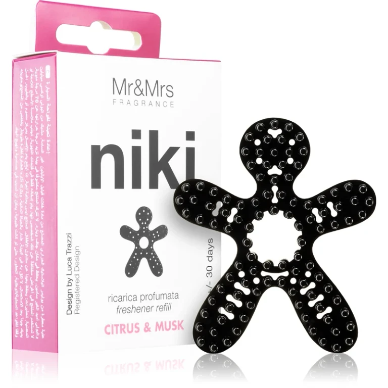 Mr & mrs fragrance Niki Citrus & Musk Refill (citrus and musk) - Replacement refill for car fragrance