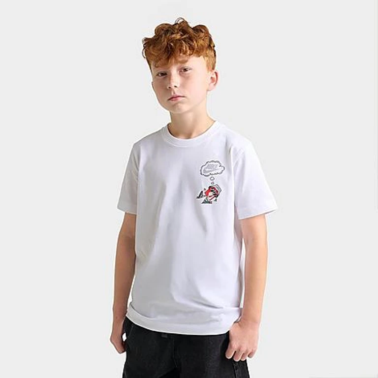 Big Kids Sportswear Boxy Thoughts T-Shirt