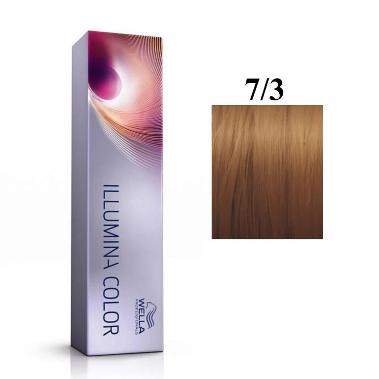 Professionals Illumina Color Permanent Hair Color 7/3 Medium Golden Blonde 60 ml