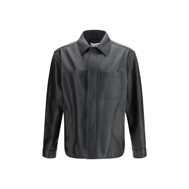 Leather Jacket Black Calfskin