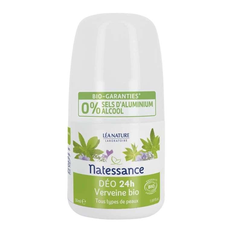 Refillable Deodorant 24h Verbena Bio All skin types 50ml