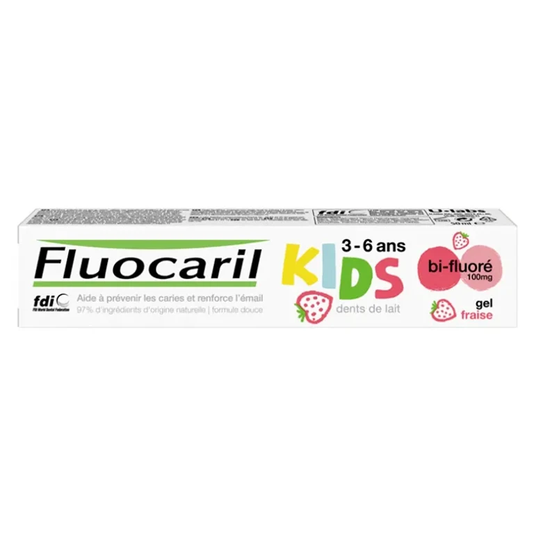children Bi-fluoride Milk Teeth Strawberry Flavor 3-6 Years 50ml