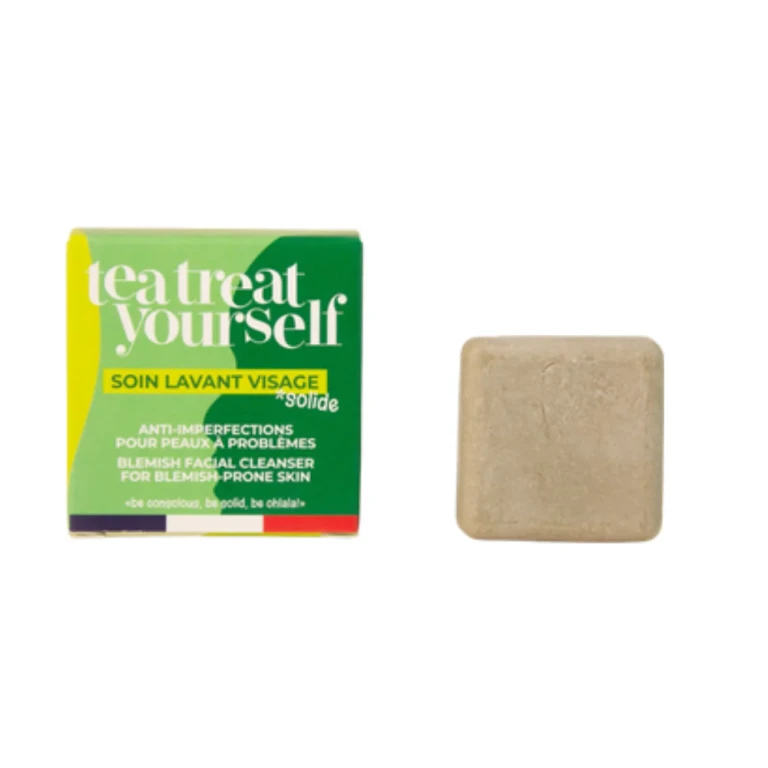 Tea Treat Solid Face Cleanser, 28 ml