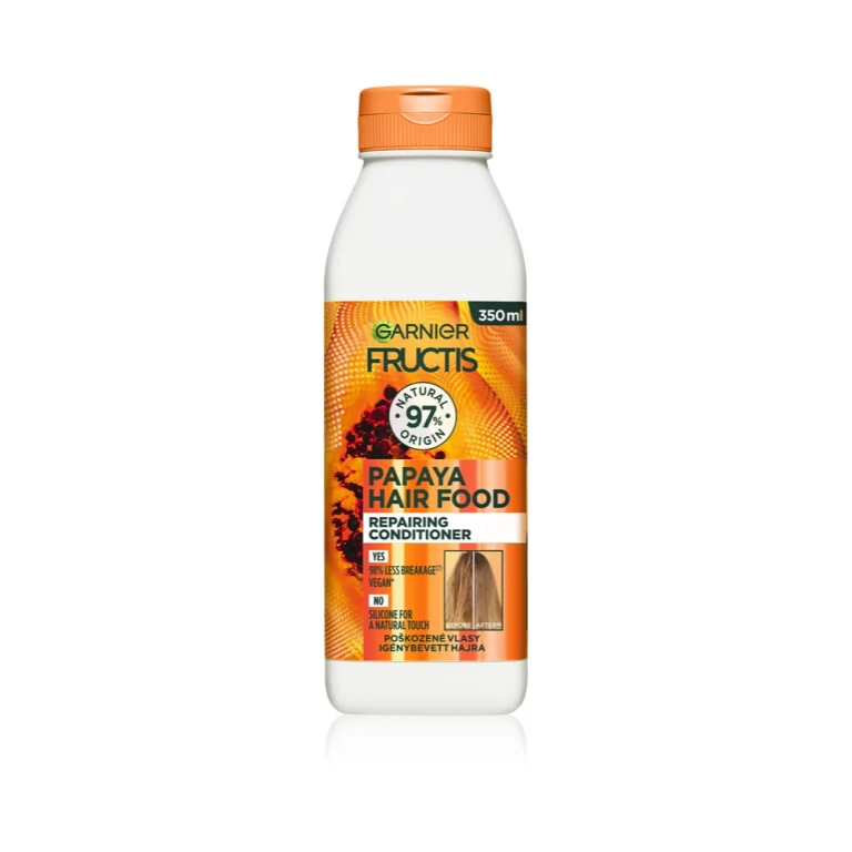 Fructis Hair Food Regenerating Conditioner for Damaged Hair (Papaya Repair ING Conditioner) 350 ml