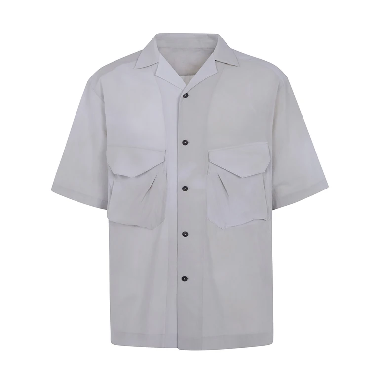 Chemise Ziggy Chen à manches courtes et grande poche