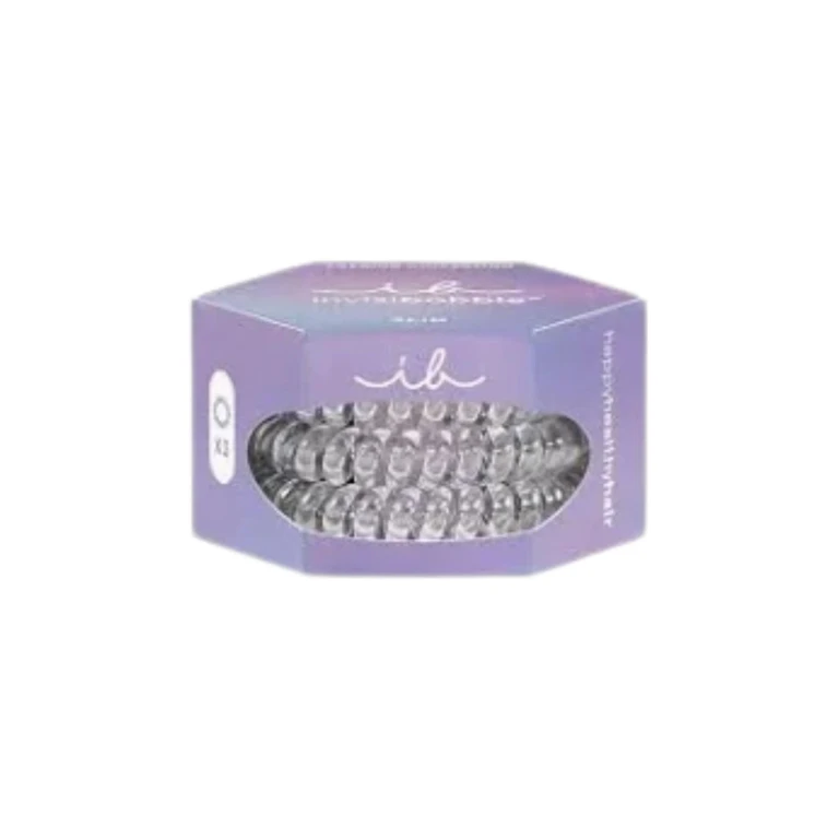 Slim Premium Crystal Clear - Hair band (3 pcs)