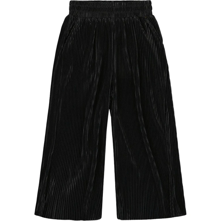 Wide Leg Pleated Pants - Little Girl