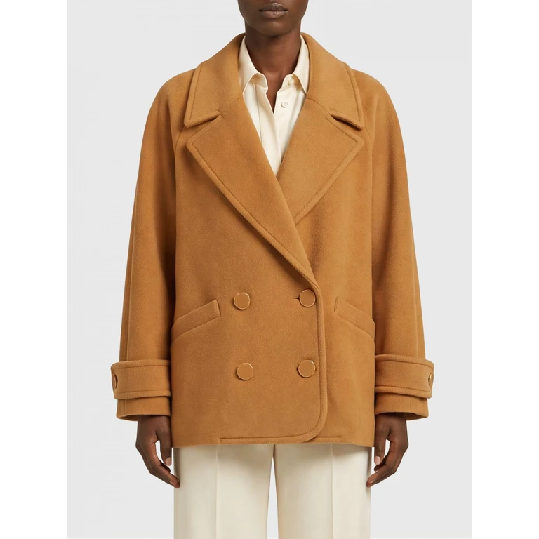 CHLOÉ Coat Woman color Camel (CH26AMA06077212)