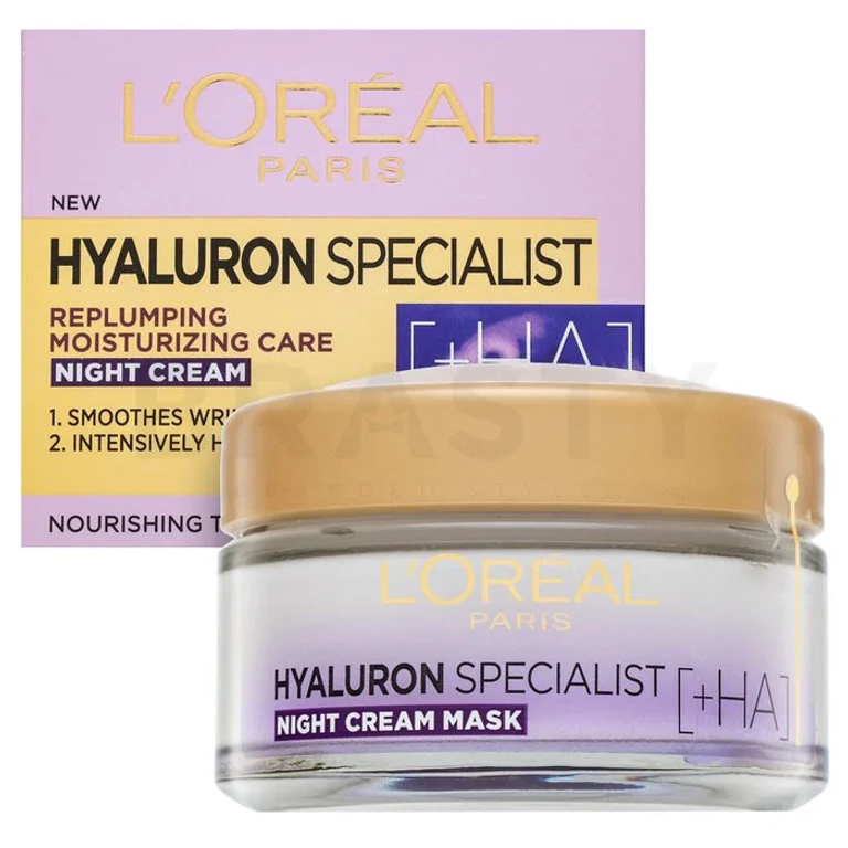 Hyaluron Specialist Night Cream Plumping Moisturizer 50 ml