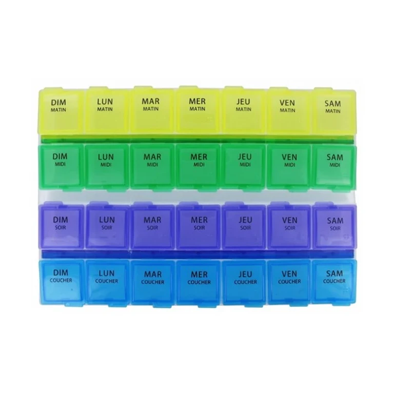 Large format weekly pill