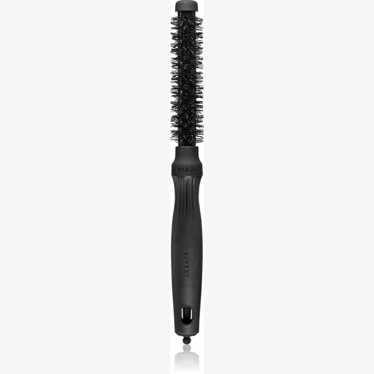 Black Label SHINE Wavy Bristles Medium Round Hair Brush 15mm