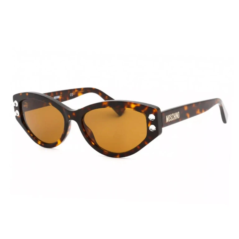 Ladies Brown Cat Eye Sunglasses MOS109/S 0086/70 55