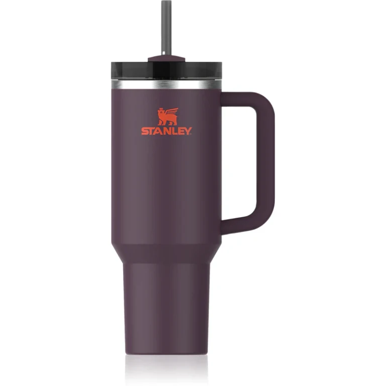 Quencher H2.O FlowState™ Stainless Steel Tumbler with Straw Plum 1180ml