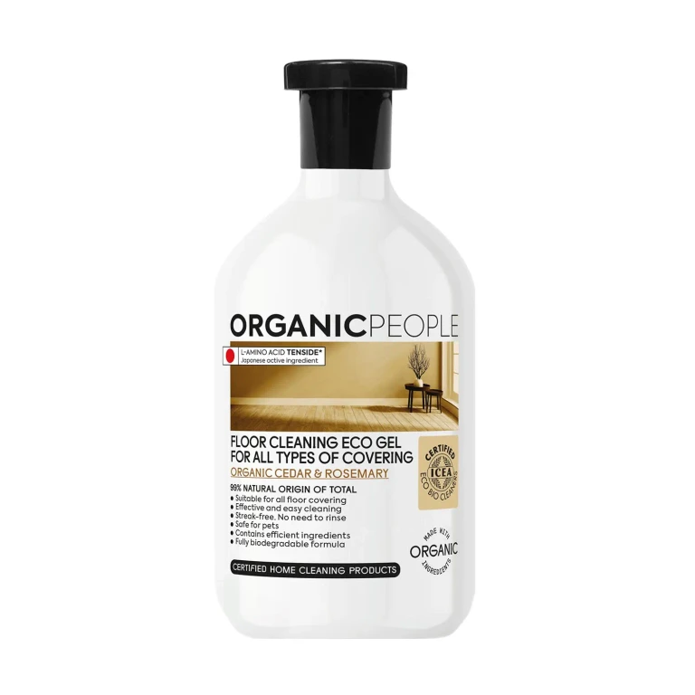 for all types of coating Eco-friendly gel cleaner for floors in organic cedar 200 ml