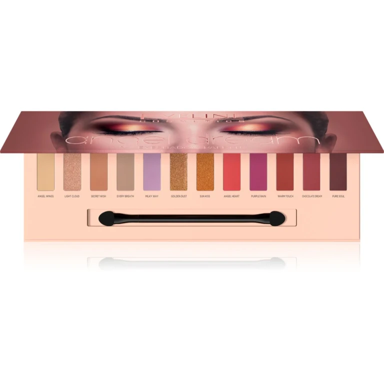 Quattro Angel Dream Eyeshadow Palette 12 Colors Smoky Eyes 12 gr