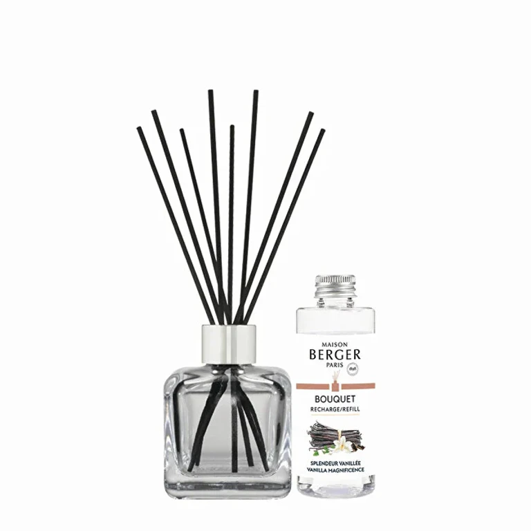 Cube aroma diffuser gift set + Magnificent vanilla filling 100 ml