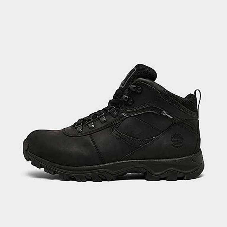 Timberland Men's Mt. Maddsen Mid Waterproof Hiking Boots in Black Size: 7.0