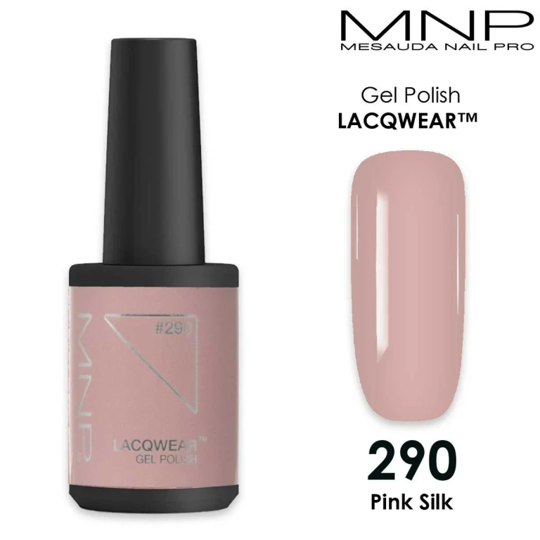 Lacqwear Mnp 10 Ml Gel Nail Polish 290 Pink Silk