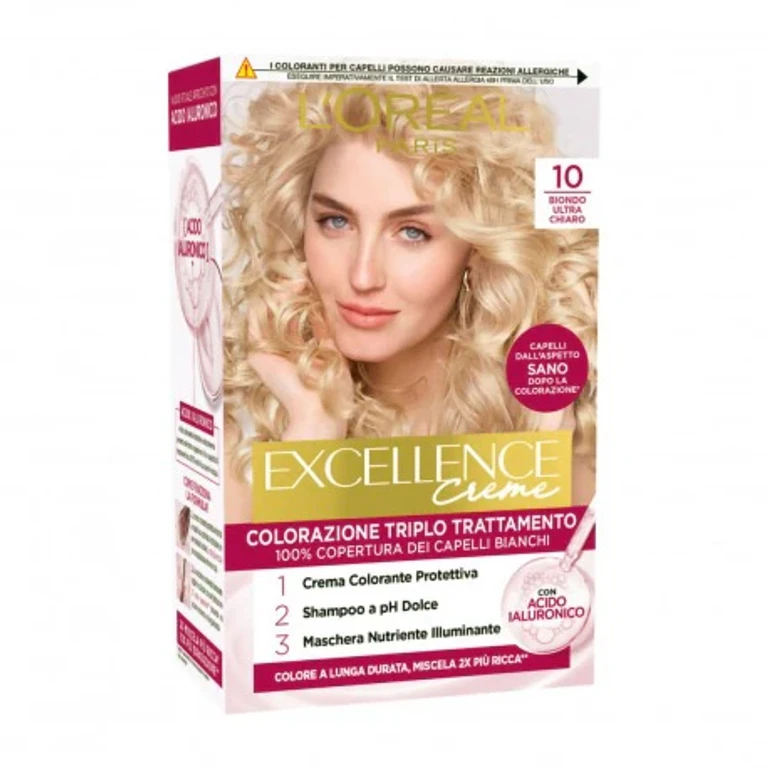 L'Oreal Paris Excellence Triple Treatment Blonde Color Ultra Clear (10)