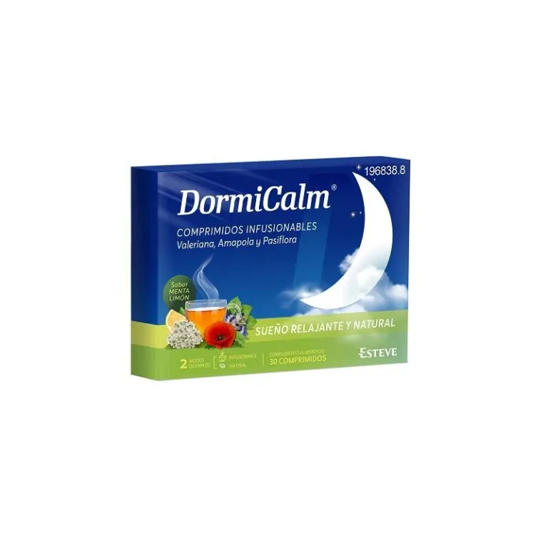 Dormicalm 30 tablets for infusion