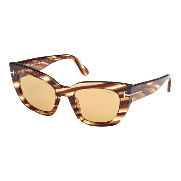 Ladies Black Cat Eye Sunglasses FT1190 53E