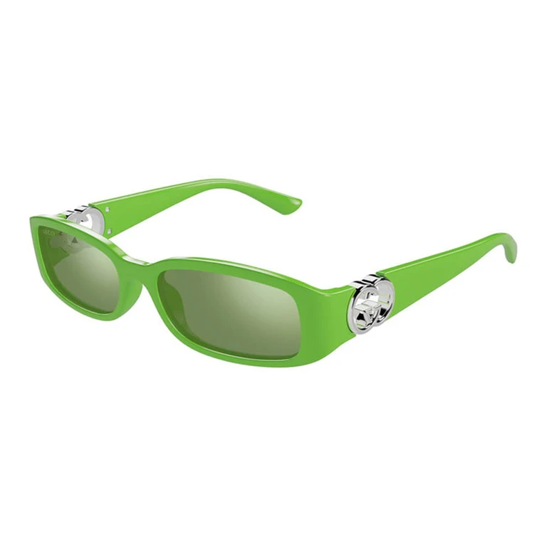 Ladies Black Rectangular Sunglasses GG1661S 005 54