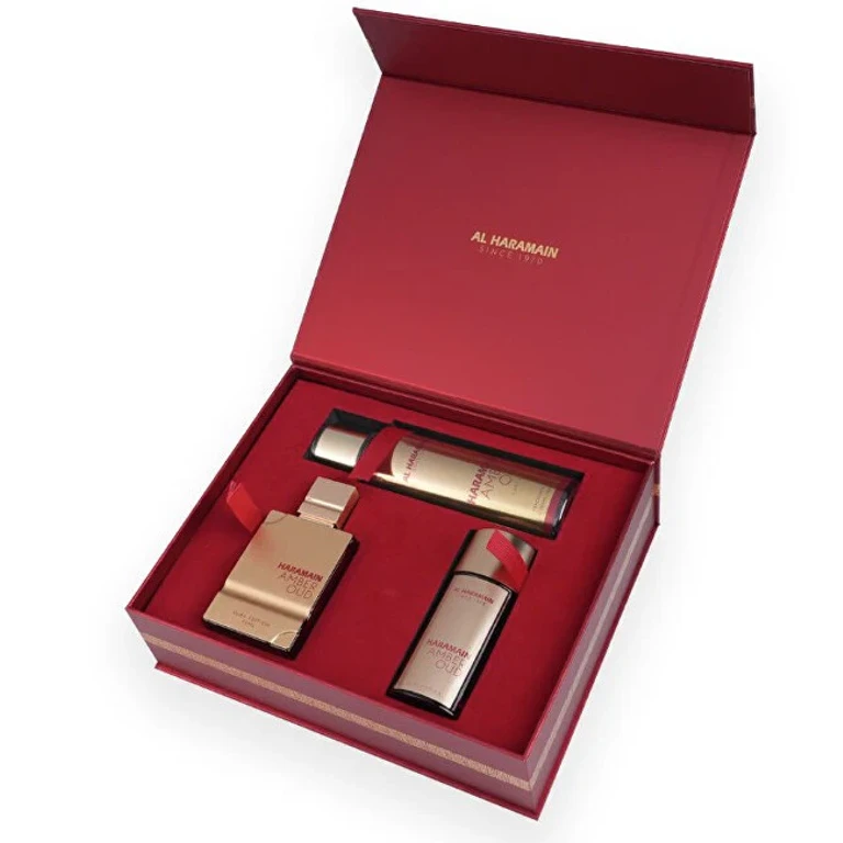 Amber Oud Ruby Edition - Edp 75 Ml + Edp 30 Ml + Perfume Mist 250 Ml