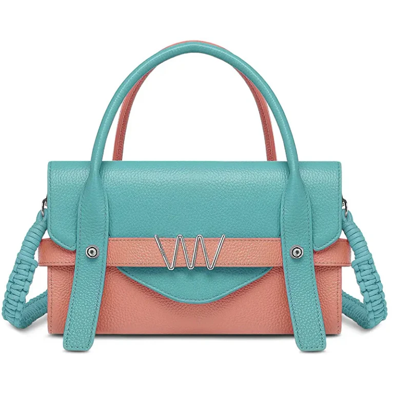 Women's Leather Bag An-Noor - Sakura Iro by Antonin Simon