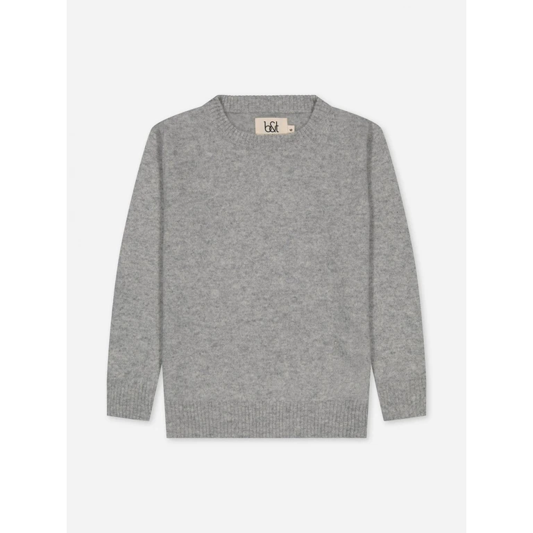 Basic Cashmere Pullover (BTCS15GREY)