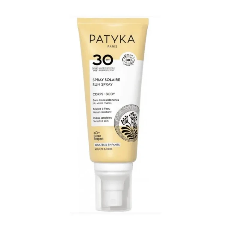 Body sunscreen spray Patyka Spf30 100 ml