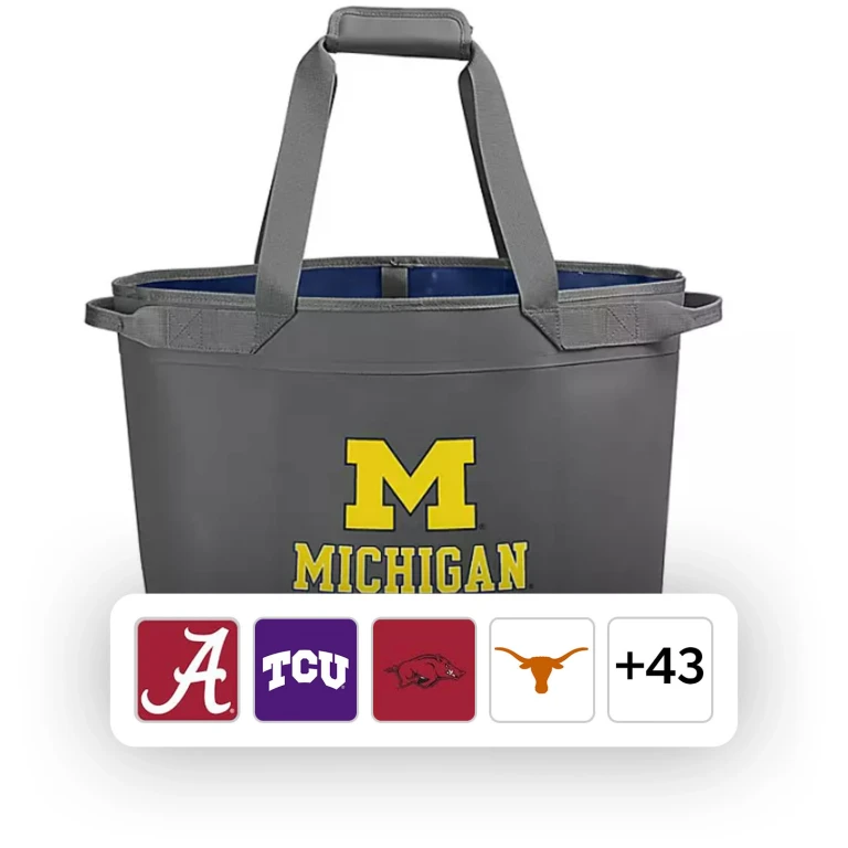 NCAA All Weather Tote Bag - Arkansas Razorbacks:- Arkansas Razorbacks