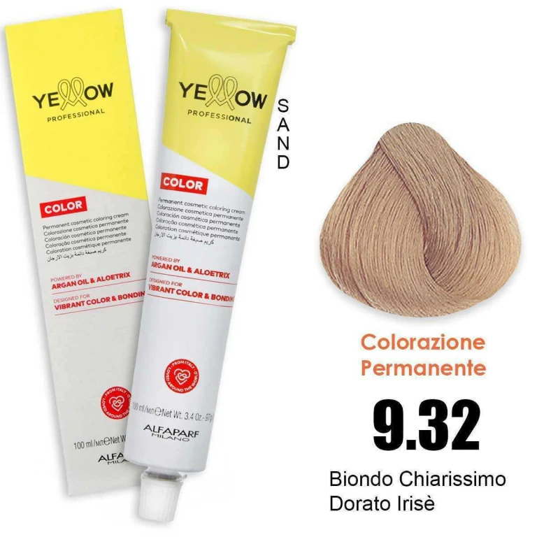 Yellow Color Permanent 9.32 100Ml
