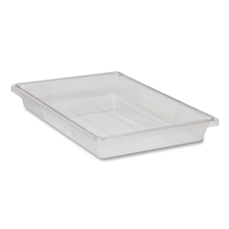 FG330600CLR 5 Gallon 26 in. x 18 in. x 3.5 in. Food/Tote Boxes - Clear