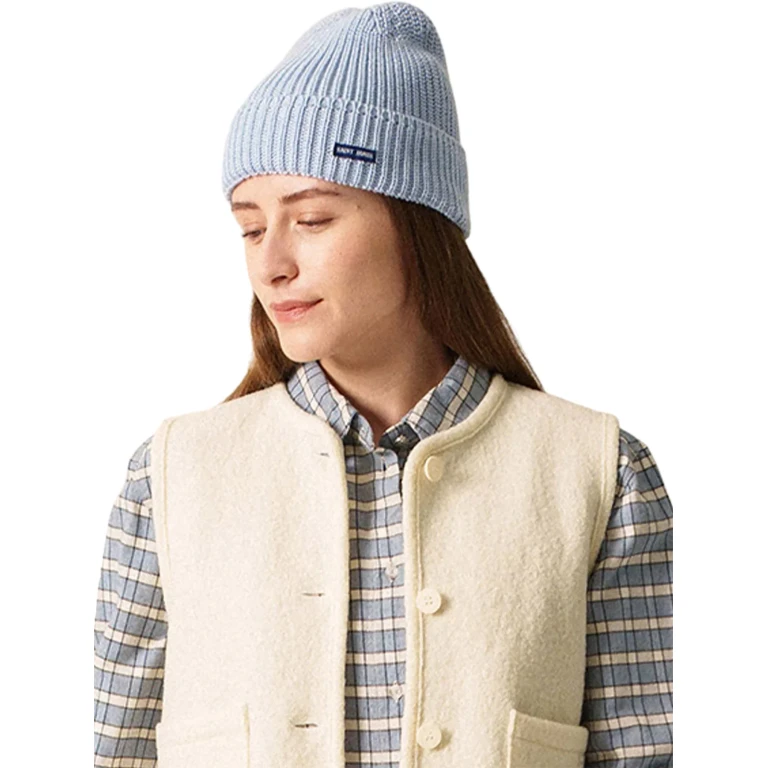 Canot Turn-up Purl Knit Hat - Men's