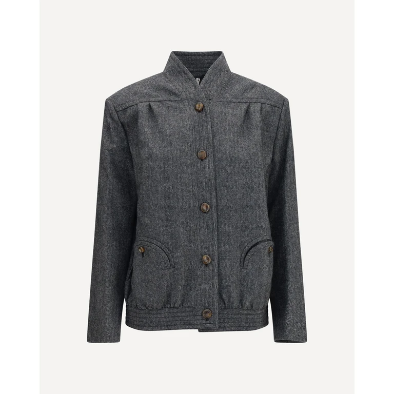 BLAZÈ MILANO Coiba Herringbone wool blend Jacket Female II