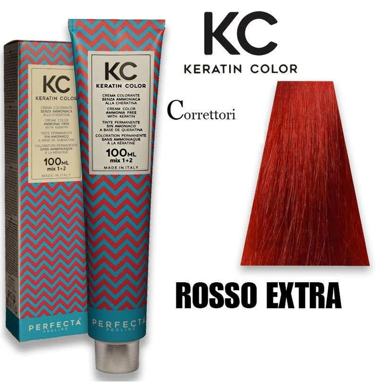Kc Keratin Color Cream 100 Ml Red