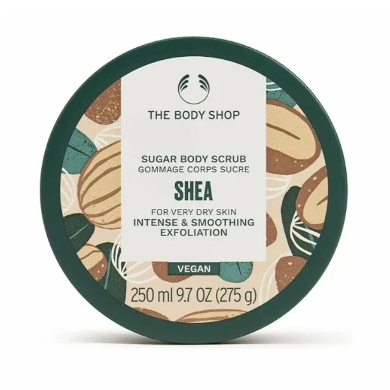 Shea Butter Body Scrub for Very Dry Skin - Volume: 50 ml