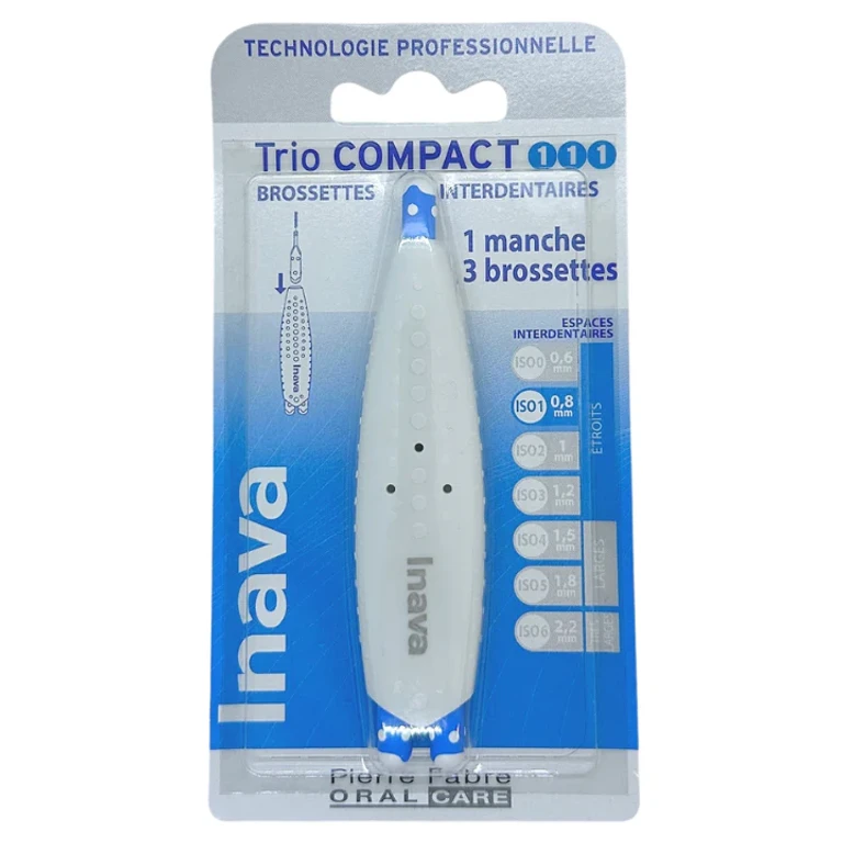Trio Compact ISO 1/1/1 - 1 Trio Handle + 3 Interdental Brushes