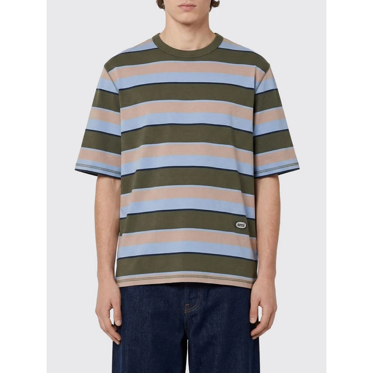 Striped Cotton T-shirt (UTS369JE0209A073)
