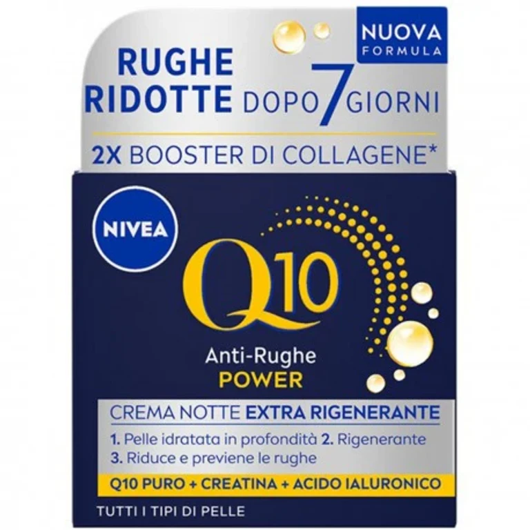 Face Q10 Power Anti-Wrinkle Night Cream Extra Regenerating For All Skin Types 50 ml